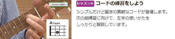 ウクレレ初心者必見！「古川忠義先生ウクレレ上達講座」、カタログ画像