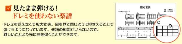 ウクレレ初心者必見！「古川忠義先生ウクレレ上達講座」、カタログ画像